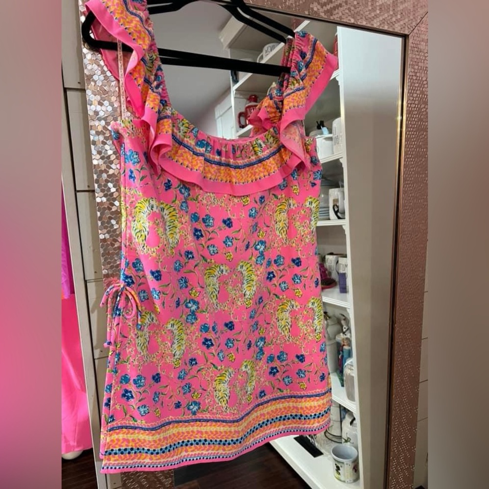 Zoya processco pink tigress romper
